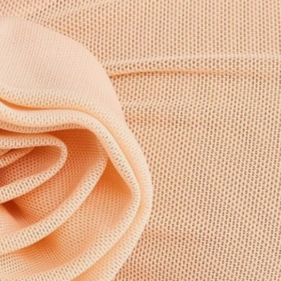 AFRM peach fuzz orange Elden Rosette Crop Top & Bevin maxi skirt Set - Picture 4 of 5